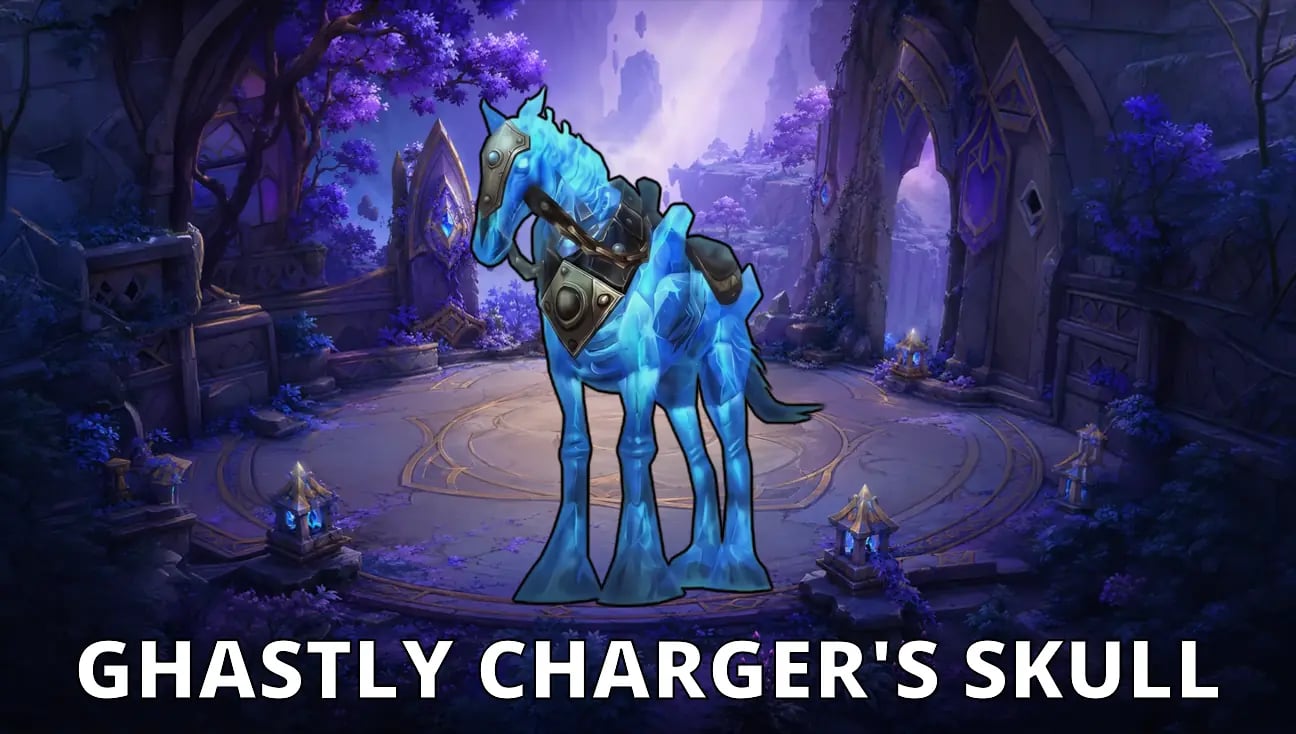 Ghastly Charger's Skull artwork