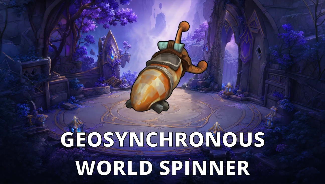 Geosynchronous World Spinner artwork