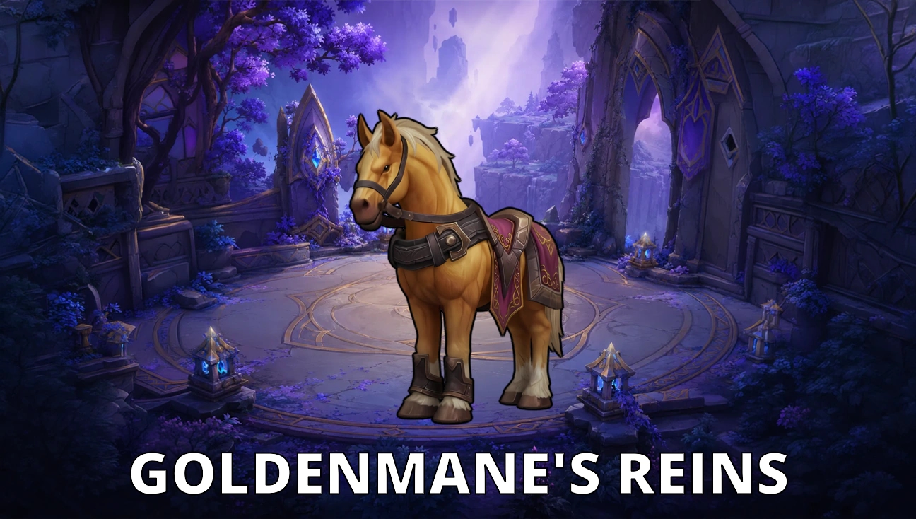 Goldenmane's Reins artwork