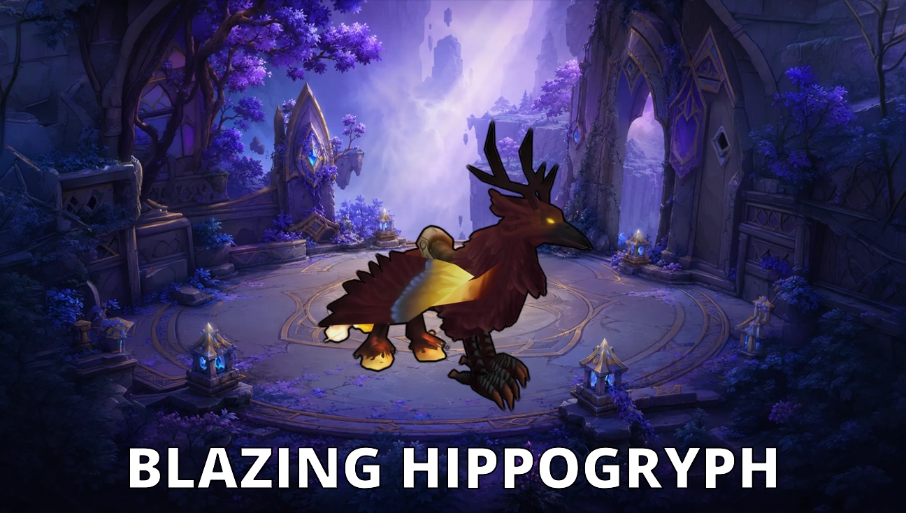 Blazing Hippogryph artwork