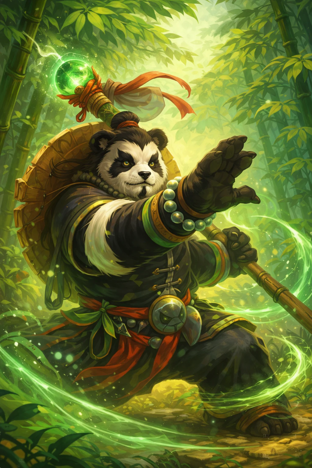 World of Warcraft Pandaria cover art